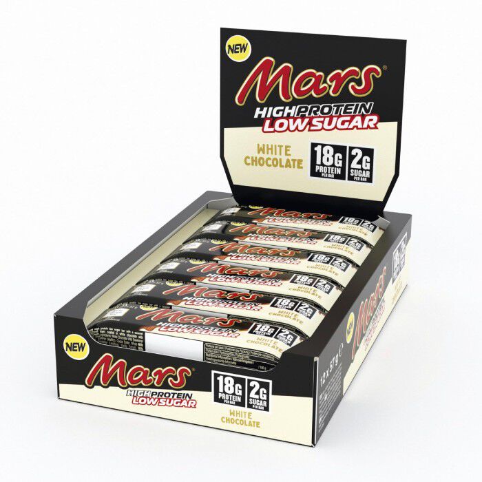 Mars Low Sugar High Protein Bar 12 x 57g Original Mars Low Sugar High Protein Bar 12 x 57g Original