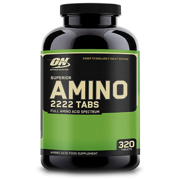 Optimum Nutrition Superior Amino 2222 - 320 caps - Amino acids for muscle repair