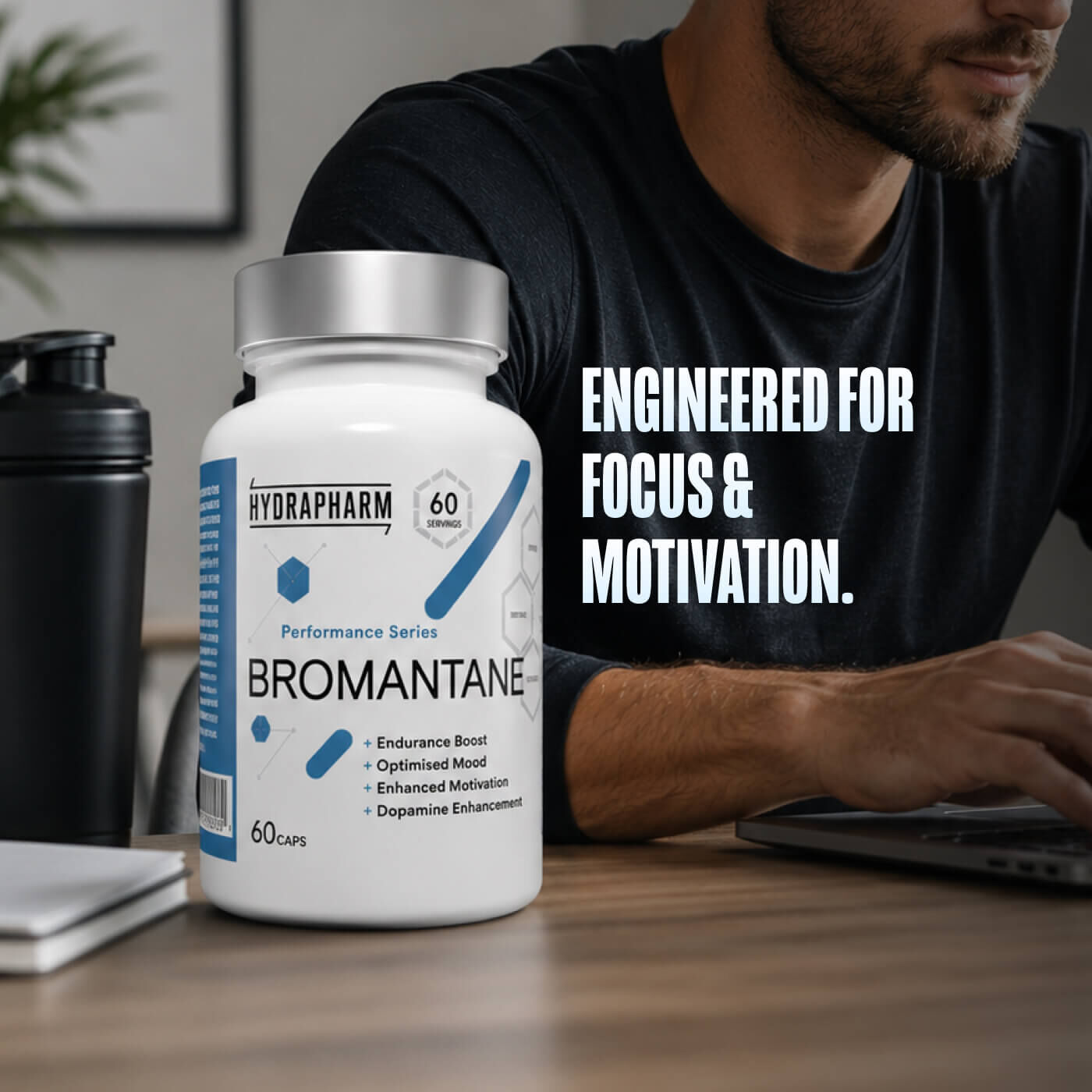 Bromantane 60 Capsules