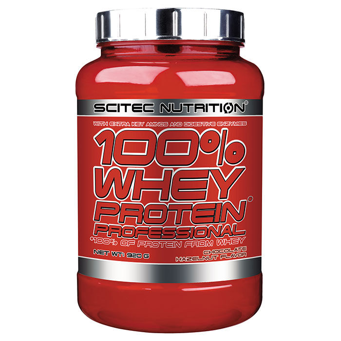 100% Whey Protein Professional 920g Chocolate Hazelnut 100% Whey Protein Professional 920g Chocolate Hazelnut
