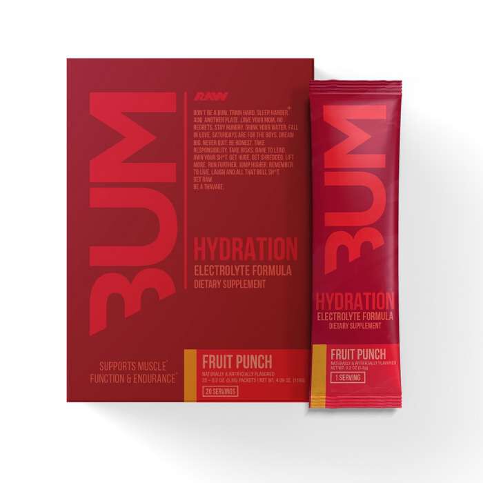 BUM Hydration 20 Servings Fruit Punch BUM Hydration 20 Servings Fruit Punch