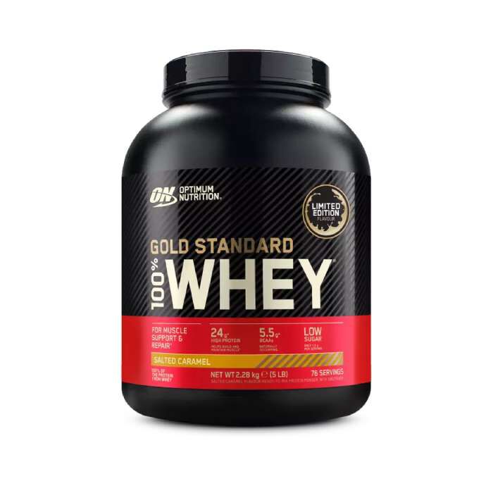Gold Standard 100% Whey Protein 2.27kg Salted Caramel