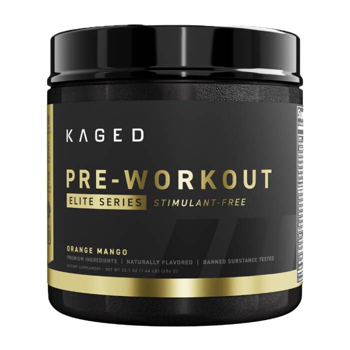 Pre-Kaged Elite Stimulant Free 20 Servings Orange Mango Pre-Kaged Elite Stimulant Free 20 Servings Orange Mango