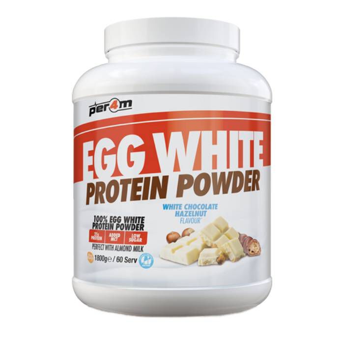 Per4m Egg White Protein 60 Servings White Chocolate Hazelnut Per4m Egg White Protein 60 Servings White Chocolate Hazelnut