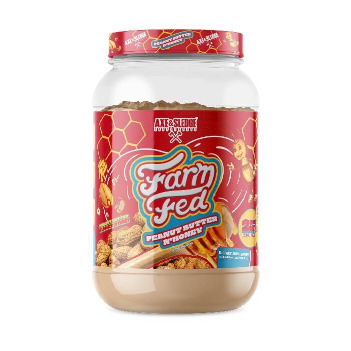 Farm Fed Protein 840g Peanut Butter n Honey Farm Fed Protein 840g Peanut Butter n Honey
