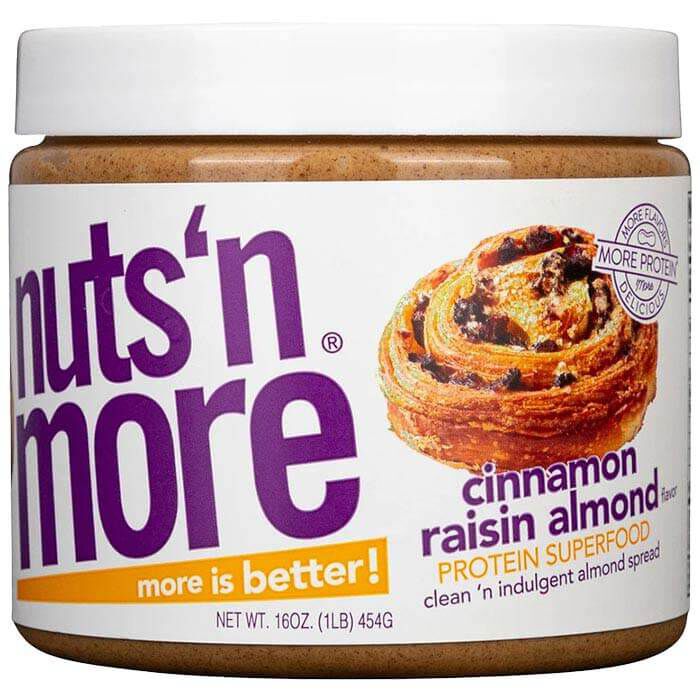 Nuts n More Cinnamon Raisin Almond Butter 454g