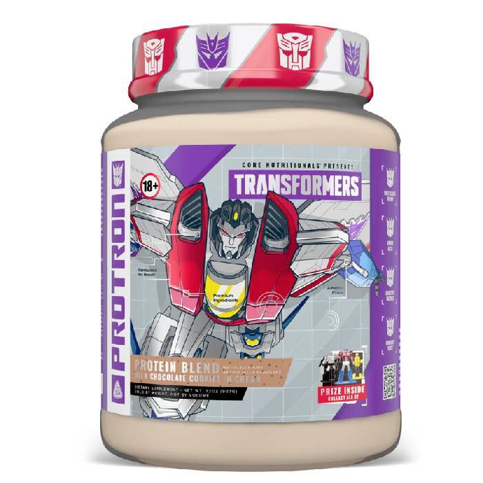 Transformers Protron 2lb Milk Chocolate Cookies 'n Cream (Starscream)