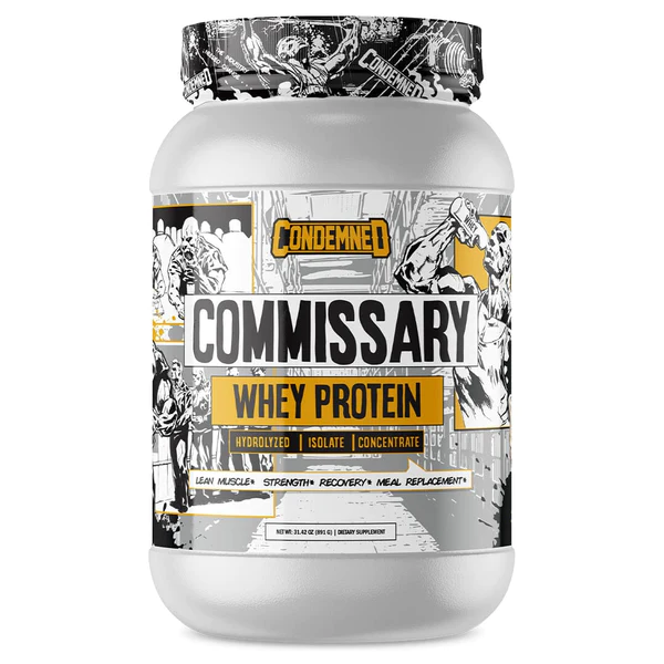 Commisary Whey Protein 27 Servings Chocolate Peanut Butter