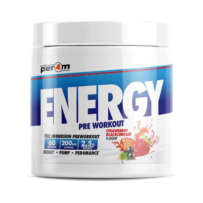 Energy Pre-Workout 60 Servings Strawberry Blackcurrant Energy Pre-Workout 60 Servings Strawberry Blackcurrant