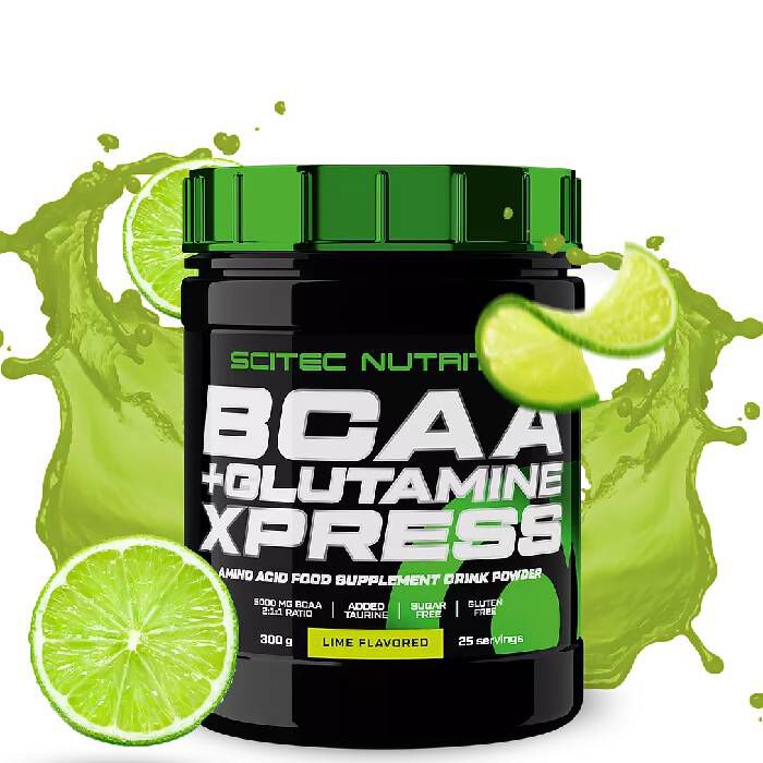 BCAA+Glutamine Xpress 300g Lime