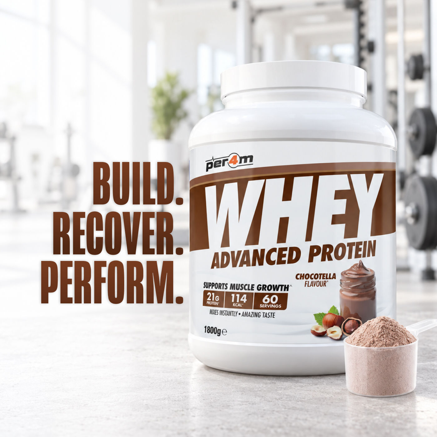 Per4m Whey Protein 2.01kg Chocolate Brownie Batter