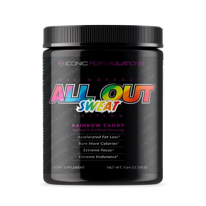 All Out Sweat Edition 40 Servings Blue Hawaiian