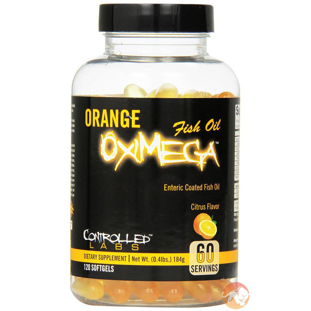 Orange Oximega 120 Softgels