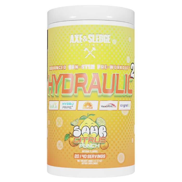 Hydraulic V2 40 Servings Sour Citrus Punch Hydraulic V2 40 Servings Sour Citrus Punch