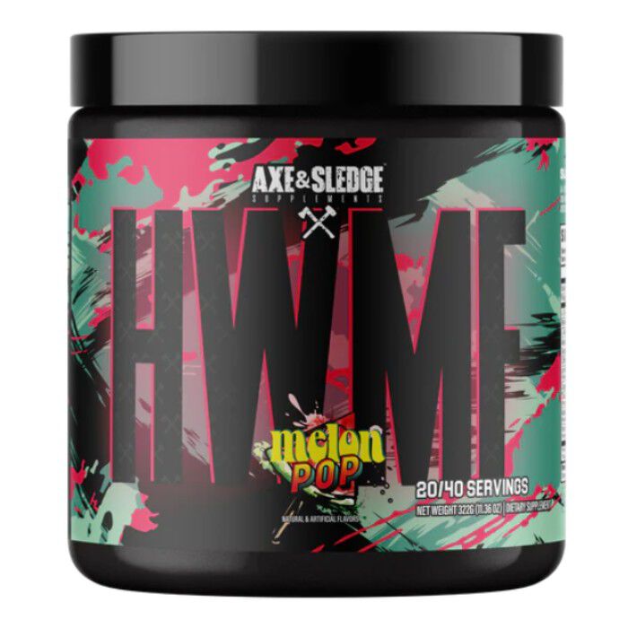 HWMF High Stim Pre-Workout 40 Servings Melon Pop HWMF High Stim Pre-Workout 40 Servings Melon Pop