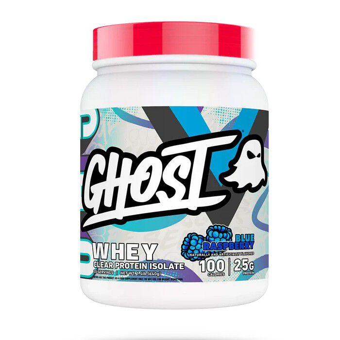 Ghost Clear Whey Isolate 640g Blue Raspberry Ghost Clear Whey Isolate 640g Blue Raspberry