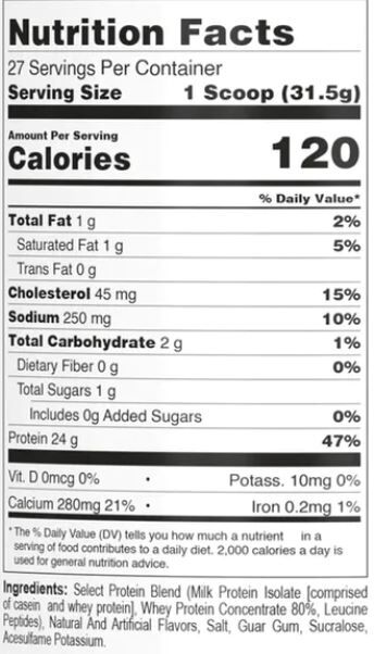 Select Protein 5 Servings Snickerdoodle