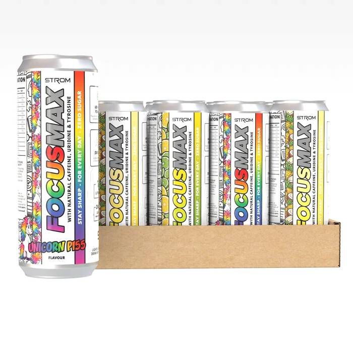 FocusMax Can 1︎2︎ x 330︎ml Mixed Flavours FocusMax Can 1︎2︎ x 330︎ml Mixed Flavours