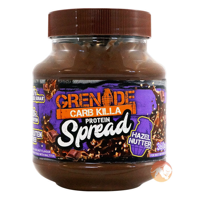 Carb Killa Protein Spread 360g Hazel Nutter