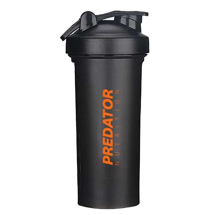 Predator Logo Shaker 600ml Black Predator Logo Shaker 600ml Black