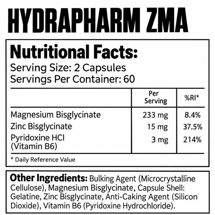 ZMA 120 Caps