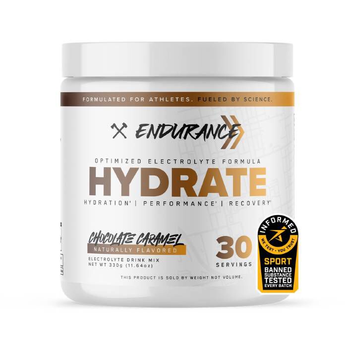 Endurance Hydrate 30 Servings Chocolate Caramel