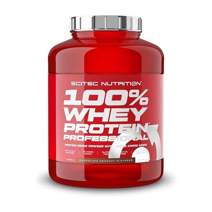 100% Whey Protein Professional 2350g Chocolate Coconut