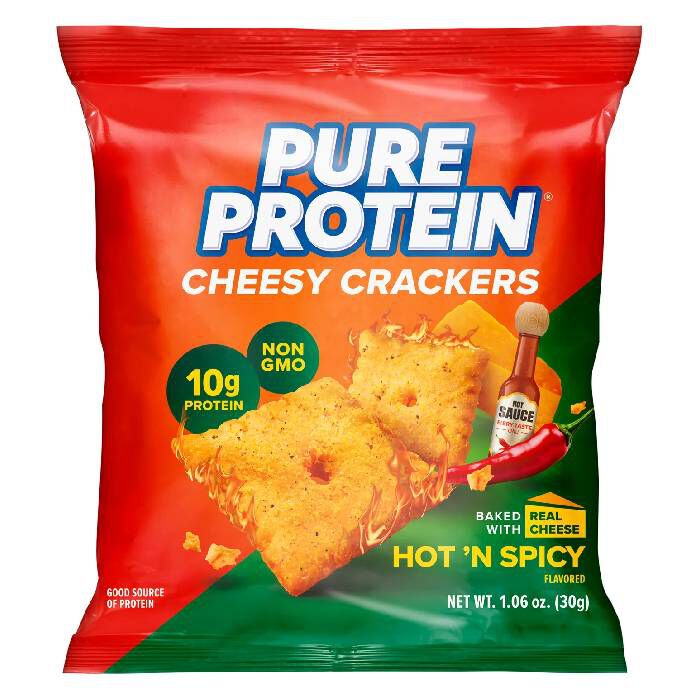 Cheesy Crackers 12 Packs Hot 'N Spicy