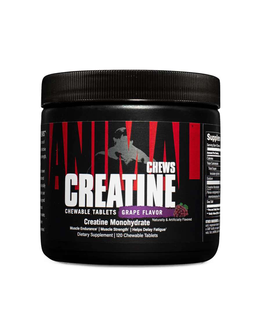 Creatine Chews 120 Tablets Grape