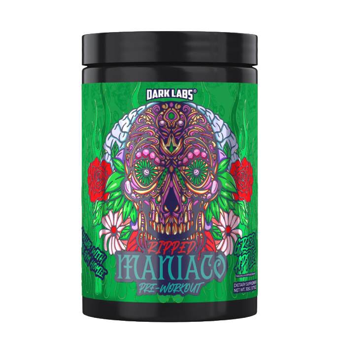 Maniaco Ripped 25 Servings Green Apple Maniaco Ripped 25 Servings Green Apple
