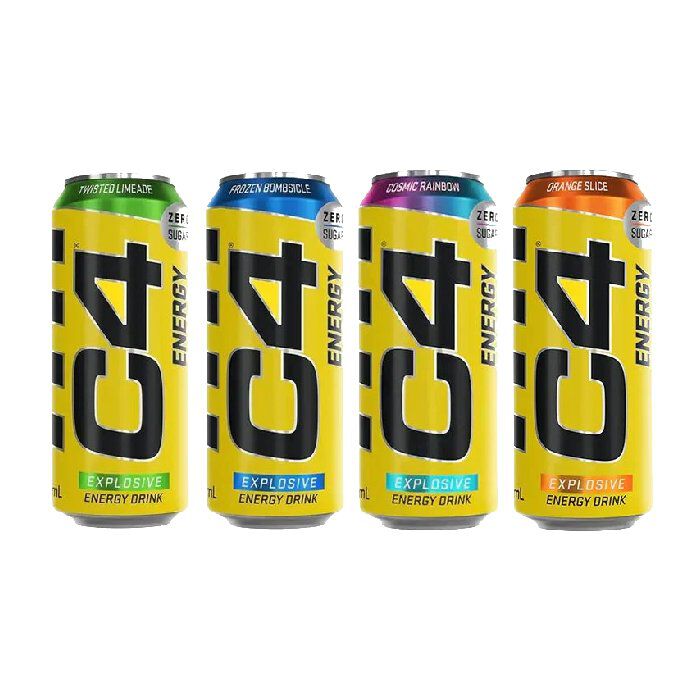 C4 On The Go Energy 1 x 500ml Millions Strawberry