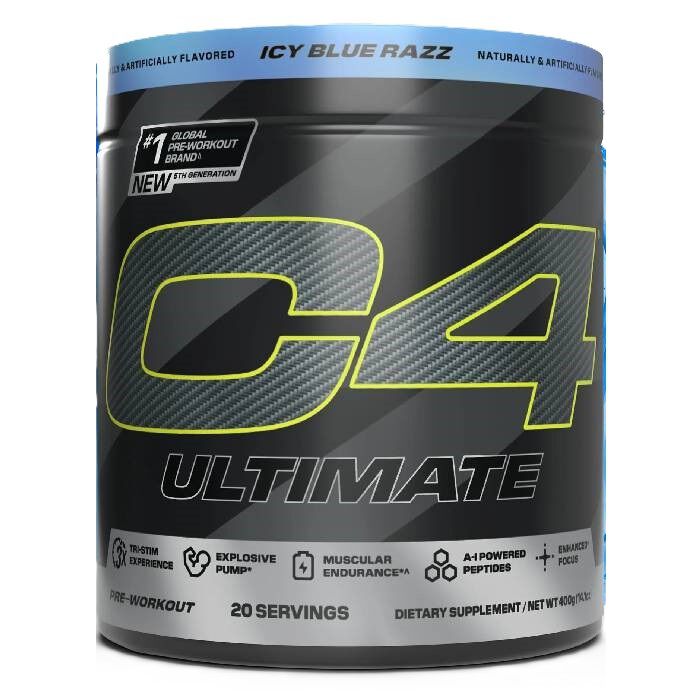 C4 Ultimate USA Formula C4 Ultimate Icy Blue Razz 20 servings