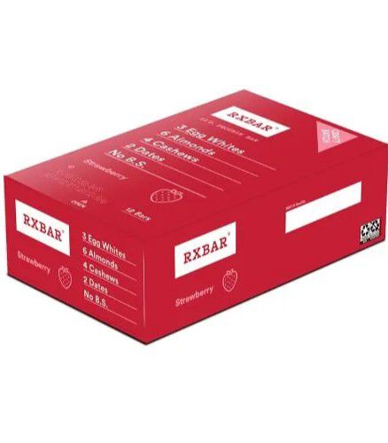 RX Bar 12 Bars Strawberry RX Bar 12 Bars Strawberry