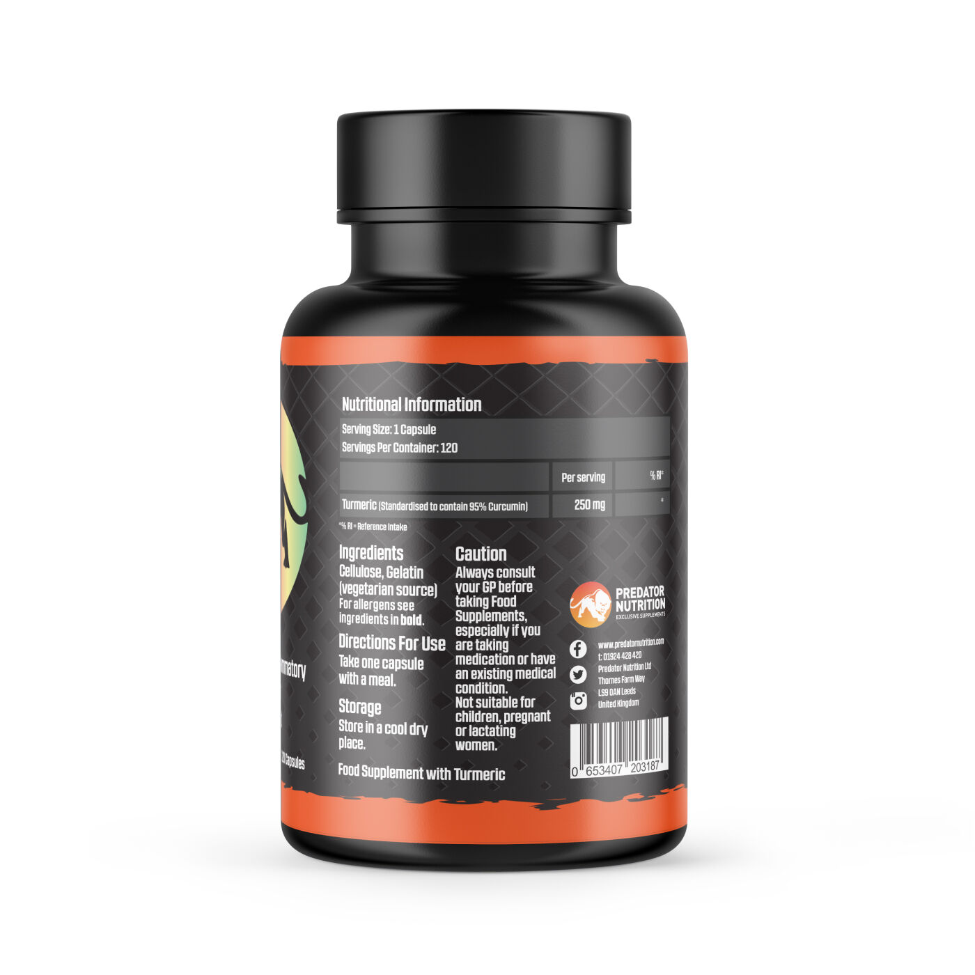 High Potency Turmeric 120 Caps High Potency Turmeric 120 Caps