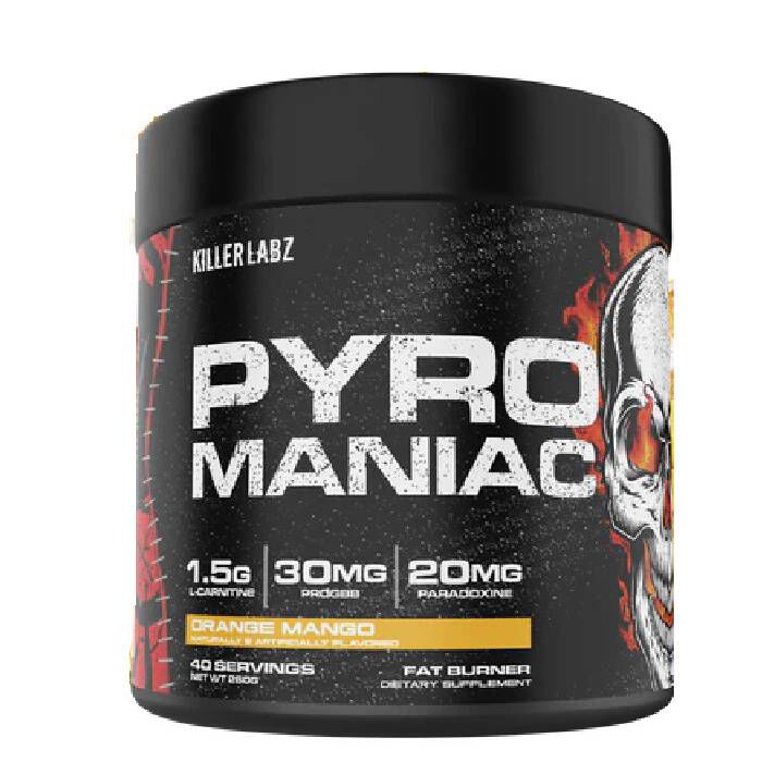 Pyro Maniac 40 Servings Orange Mango Pyro Maniac 40 Servings Orange Mango