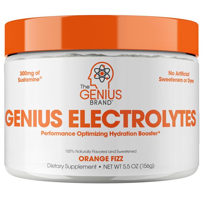 Genius Electrolytes 30 Servings Orange Fizz