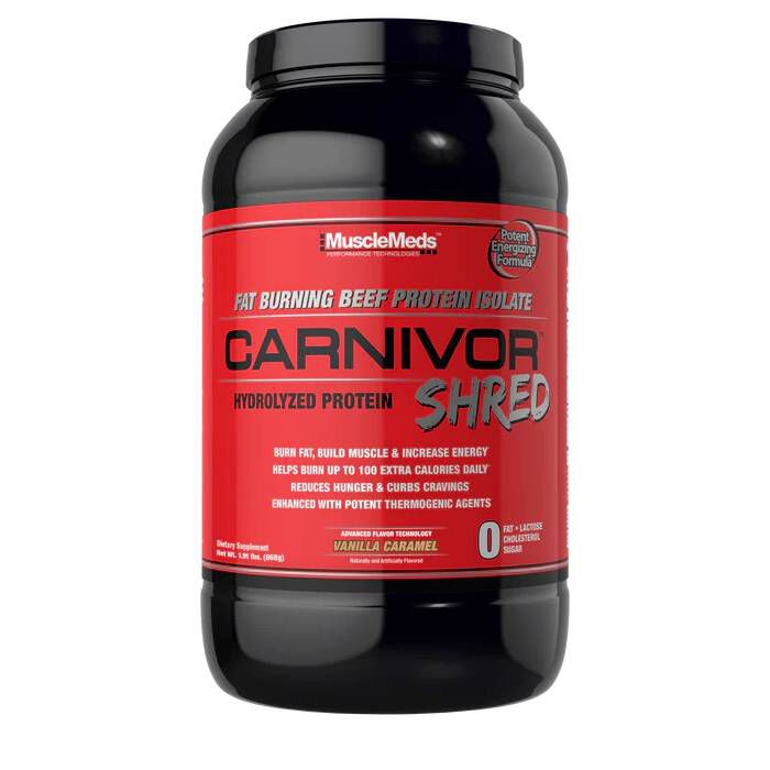 Carnivor Shred 28 Servings Vanilla Caramel Carnivor Shred 28 Servings Vanilla Caramel