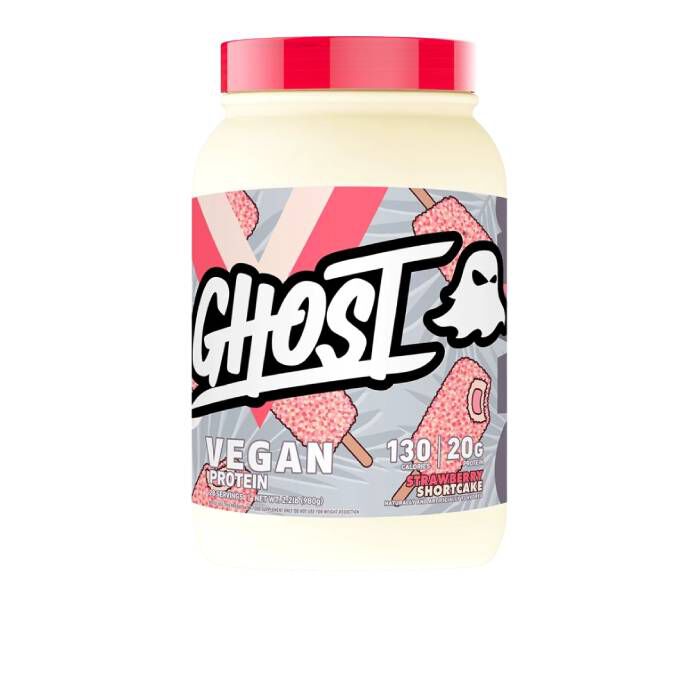 Ghost Vegan 28 Servings Strawberry Shortcake