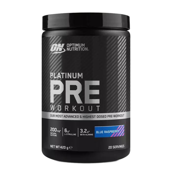 Platinum Pre-Workout 20 Servings Fruit Punch