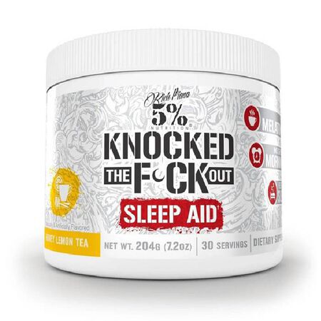 Knocked The Fuck Out 30 Servings Honey Lemon Tea Knocked The Fuck Out 30 Servings Honey Lemon Tea