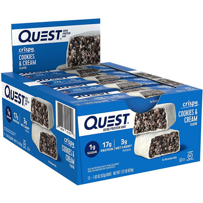 Quest Hero Bar 12 Bars Chocolate Coconut