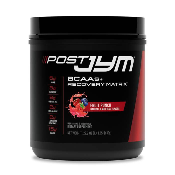 Post JYM Recovery Matrix 30 Servings Fruit Punch Post JYM Recovery Matrix 30 Servings Fruit Punch