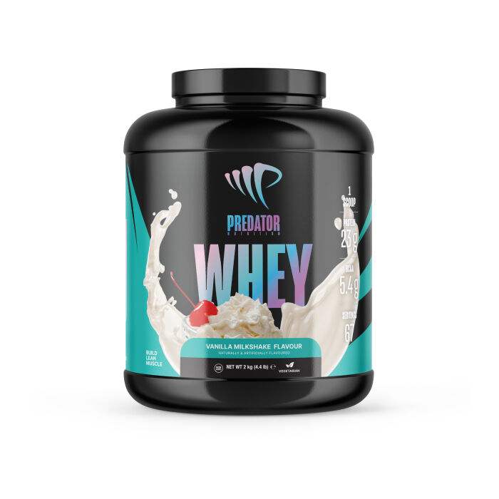Predator Whey 2kg Vanilla Milkshake