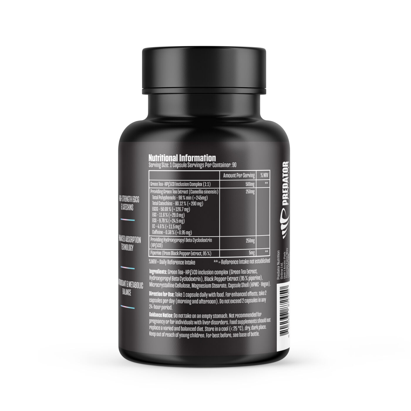 Super Green Tea Extract 90 Capsules 500mg Super Green Tea Extract 90 Capsules 500mg