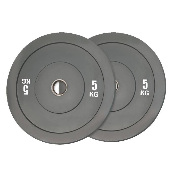 Rubber Bumper Plates Multicolor Pair 10kg