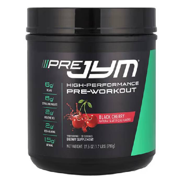 Pre JYM 30 Servings Black Cherry Pre JYM 30 Servings Black Cherry