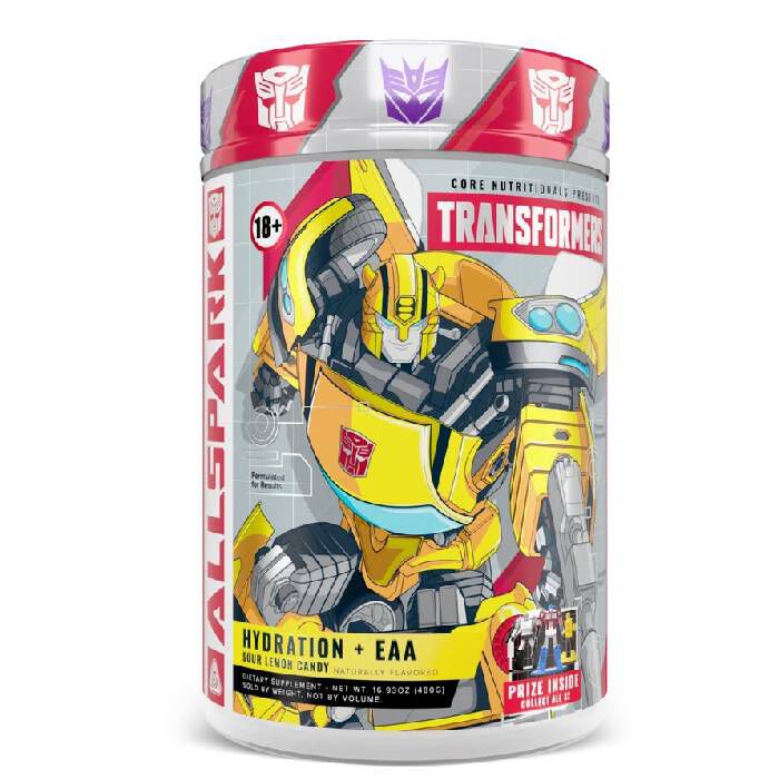 Allspark Hydration + EAA 30 Servings Sour Lemon Candy (Bumblebee) Allspark Hydration + EAA 30 Servings Sour Lemon Candy (Bumblebee)