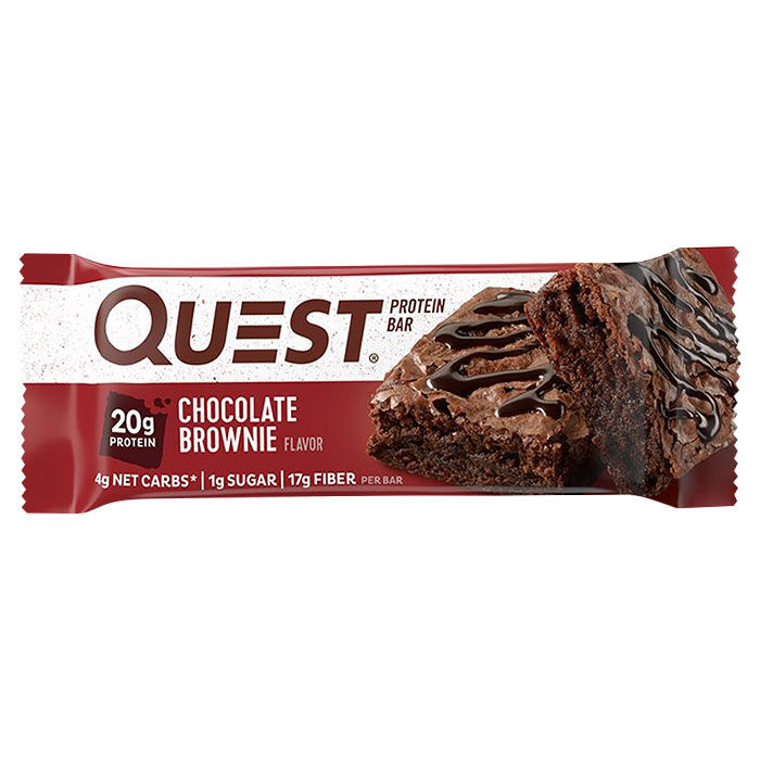 Quest Bars 12 Bars Chocolate Brownie