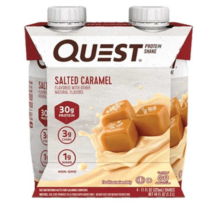 Quest Protein Shake RTD 12 RTDs Salted Caramel Quest Protein Shake RTD 12 RTDs Salted Caramel