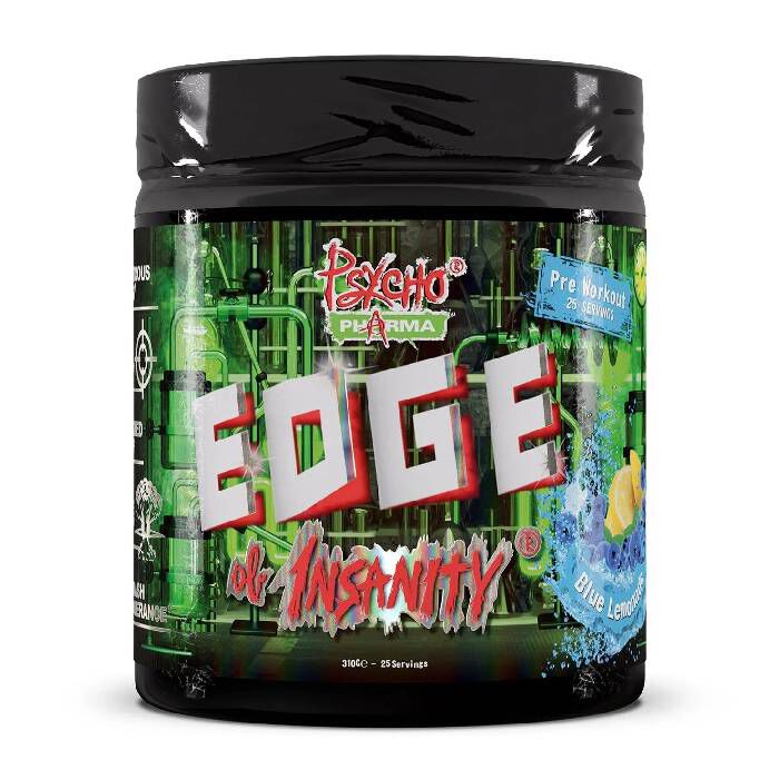 Edge Of Insanity (Euro Formula) 25 Servings Blue Lemonade Edge Of Insanity (Euro Formula) 25 Servings Blue Lemonade